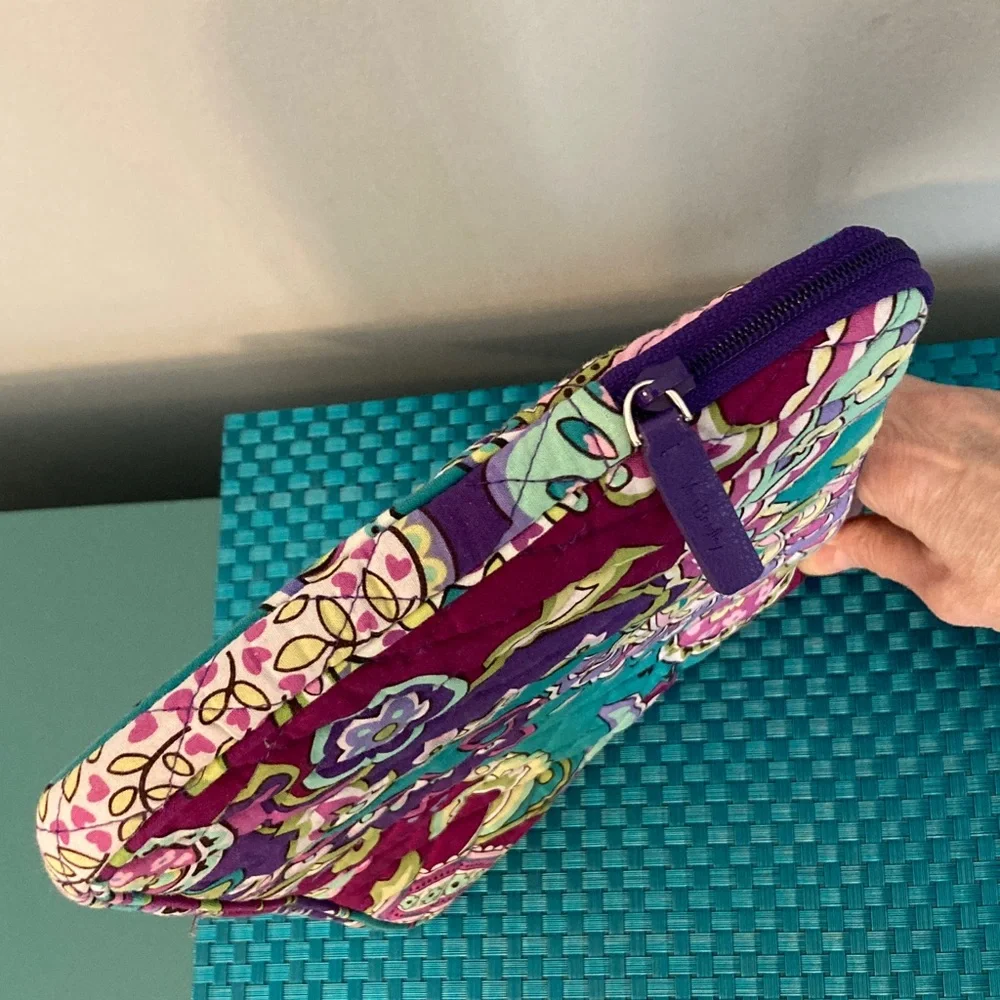 Vera Bradley Paisley Tablet Sleeve - Purple, Teal, Pink